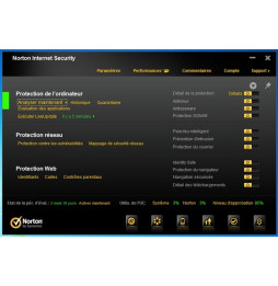 Norton Internet Security 2012 1an/3PCs