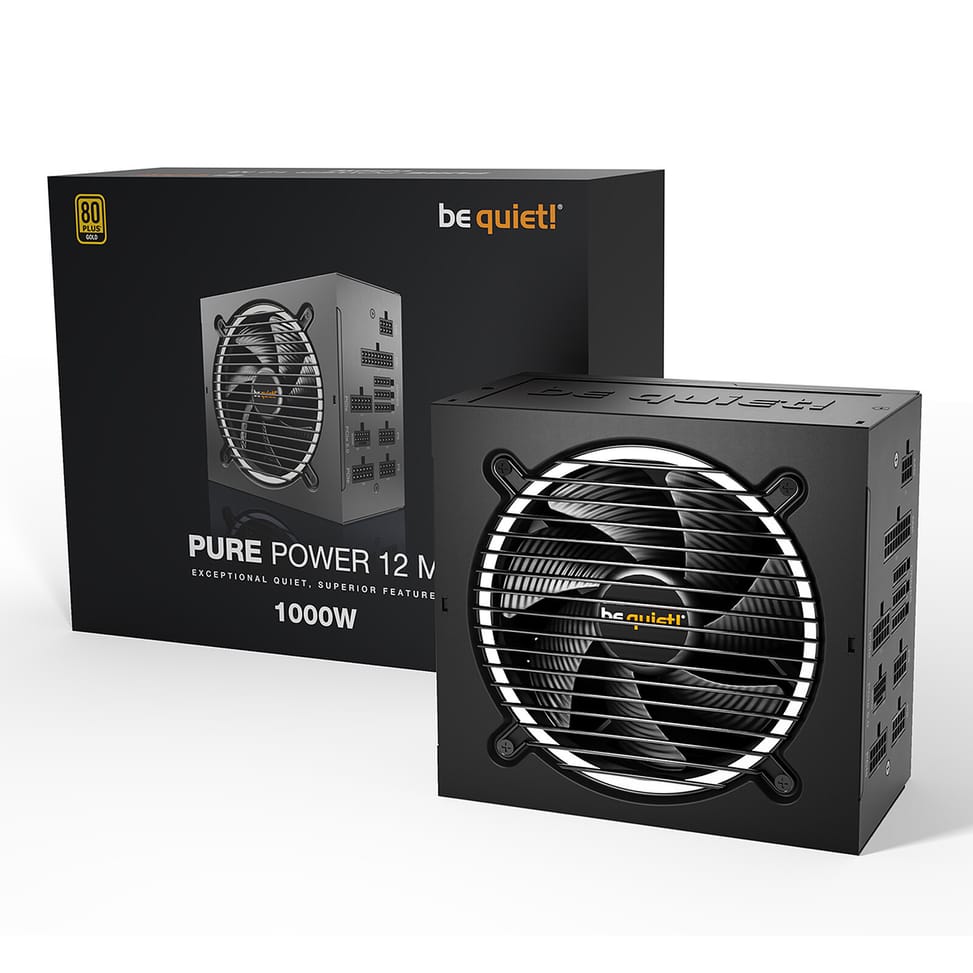 Alimentation PC be quiet! Pure Power 12 M 1000W 80PLUS Gold — image 3