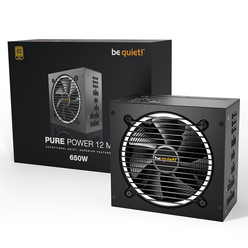 Alimentation PC be quiet! Pure Power 12 M 650W 80PLUS Gold — image 3