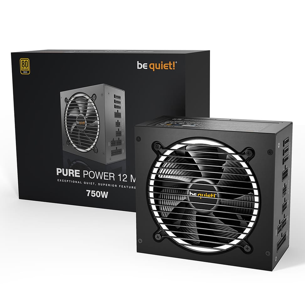 Alimentation PC be quiet! Pure Power 12 M 750W 80PLUS Gold — image 3