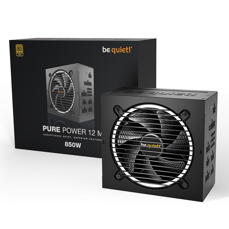 Alimentation PC be quiet! Pure Power 12 M 850W 80PLUS Gold — image 3