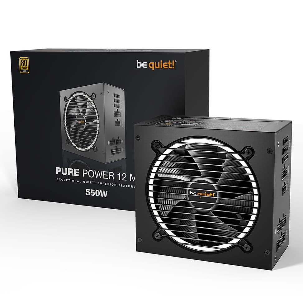 Alimentation PC be quiet! Pure Power 12 M 550W 80PLUS Gold — image 3