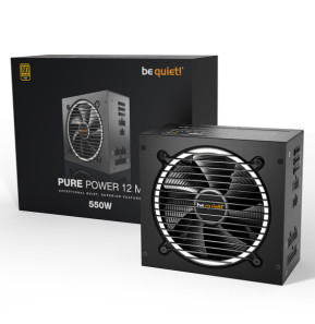 Alimentation PC be quiet! Pure Power 12 M 550W 80PLUS Gold