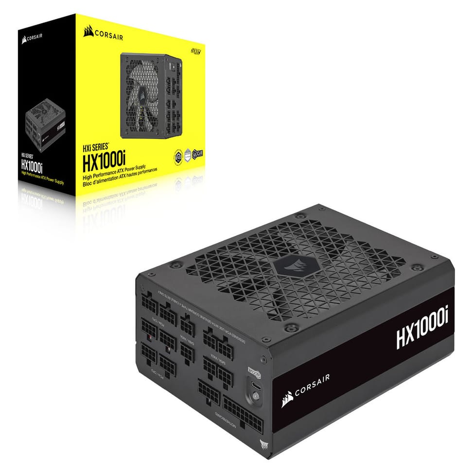 Alimentation PC Corsair HX1000i 80PLUS Platinum ATX 3.1 — image 1