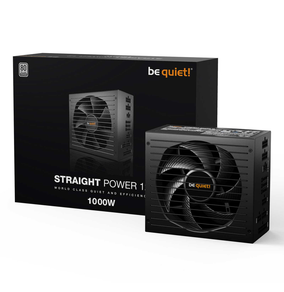 Alimentation PC be quiet! Straight Power 12 1000W 80PLUS Platinum