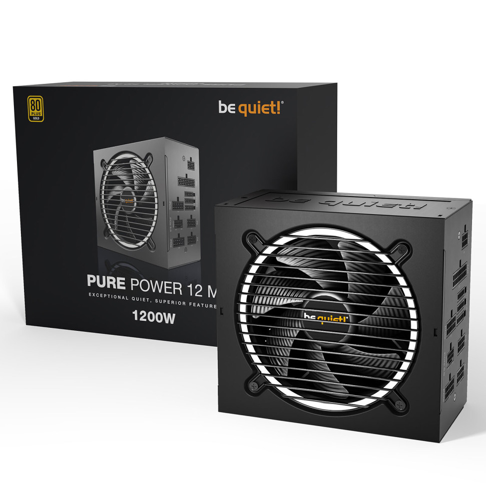 Alimentation PC be quiet! Pure Power 12 M 1200W 80PLUS Gold