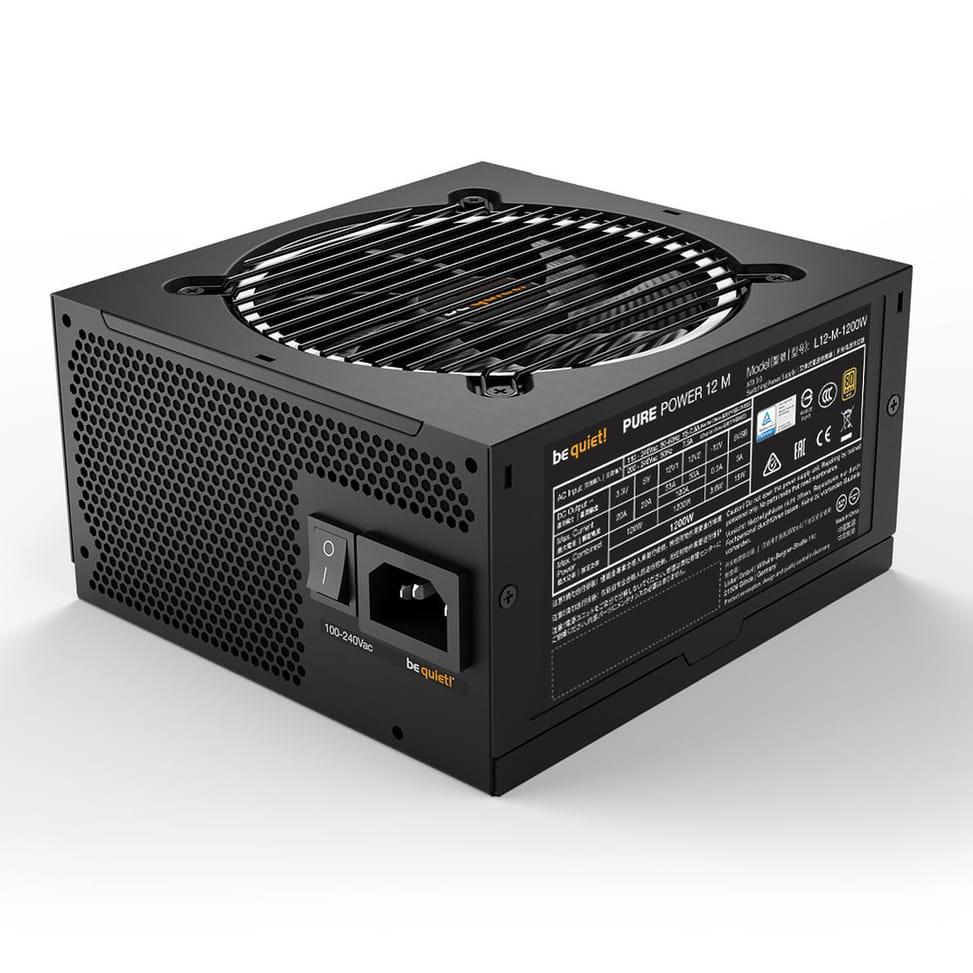 Alimentation PC be quiet! Pure Power 12 M 1200W 80PLUS Gold — image 3
