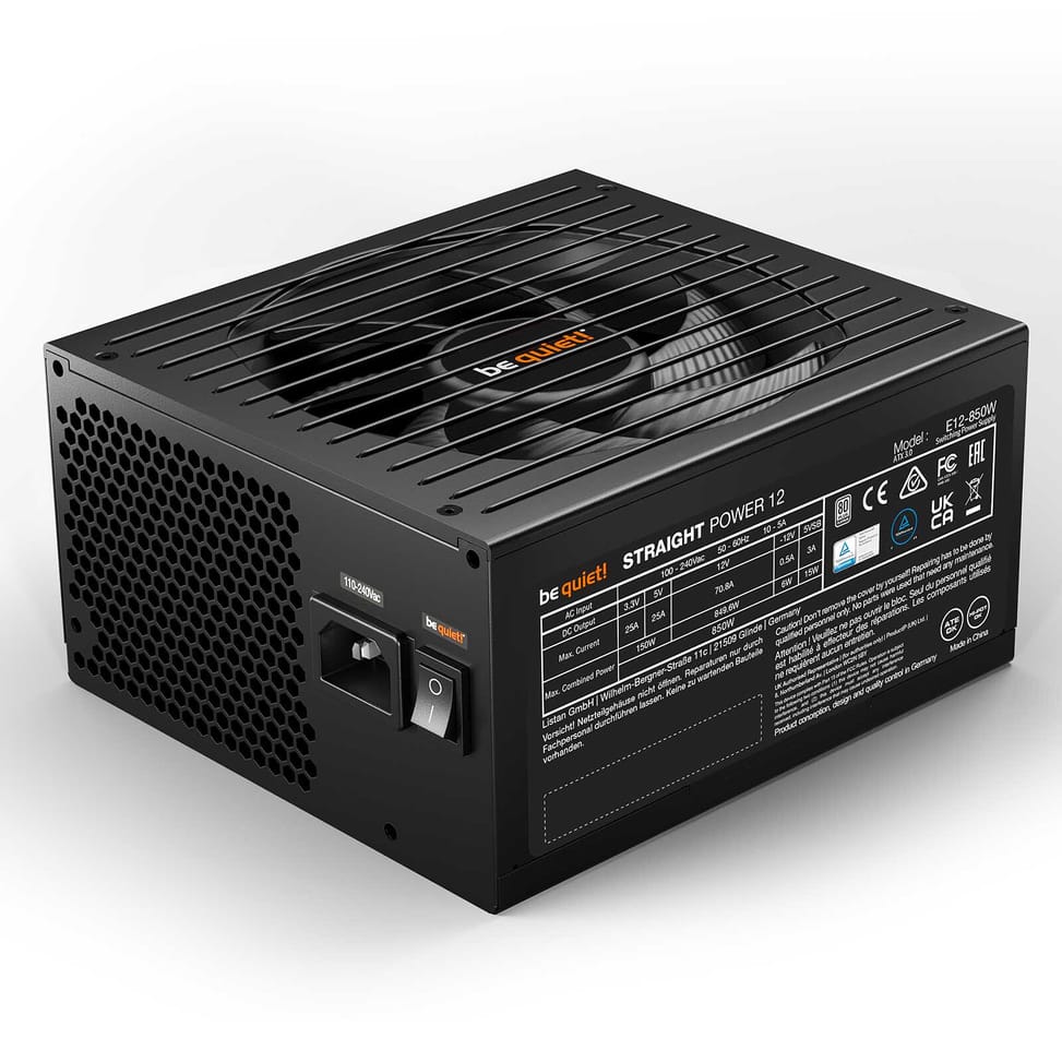 Alimentation PC be quiet! Straight Power 12 850W 80PLUS Platinum — image 2