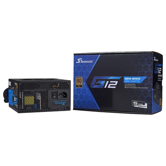 Alimentation PC Seasonic G12 GM-650 (2024)