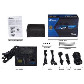 Alimentation PC Seasonic G12 GM-650 (2024) — image 2