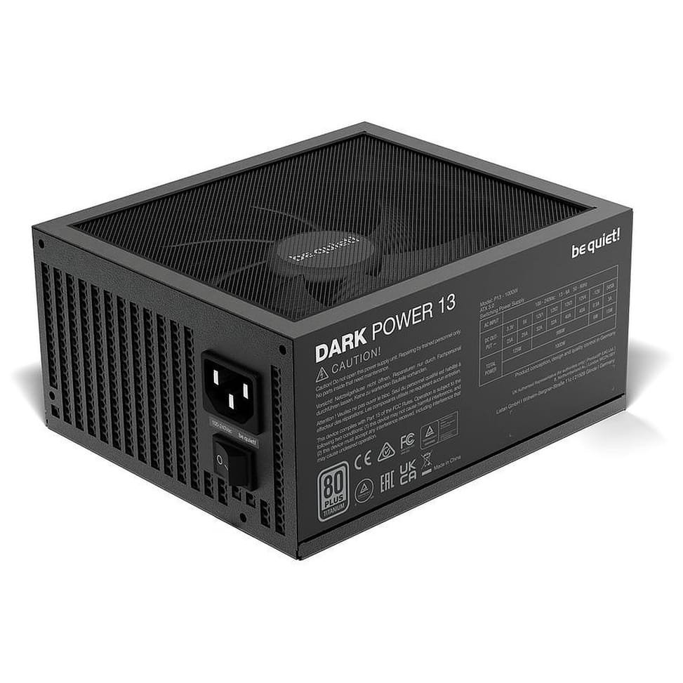 Alimentation PC be quiet! Dark Power 13 1000W 80PLUS Titanium — image 2