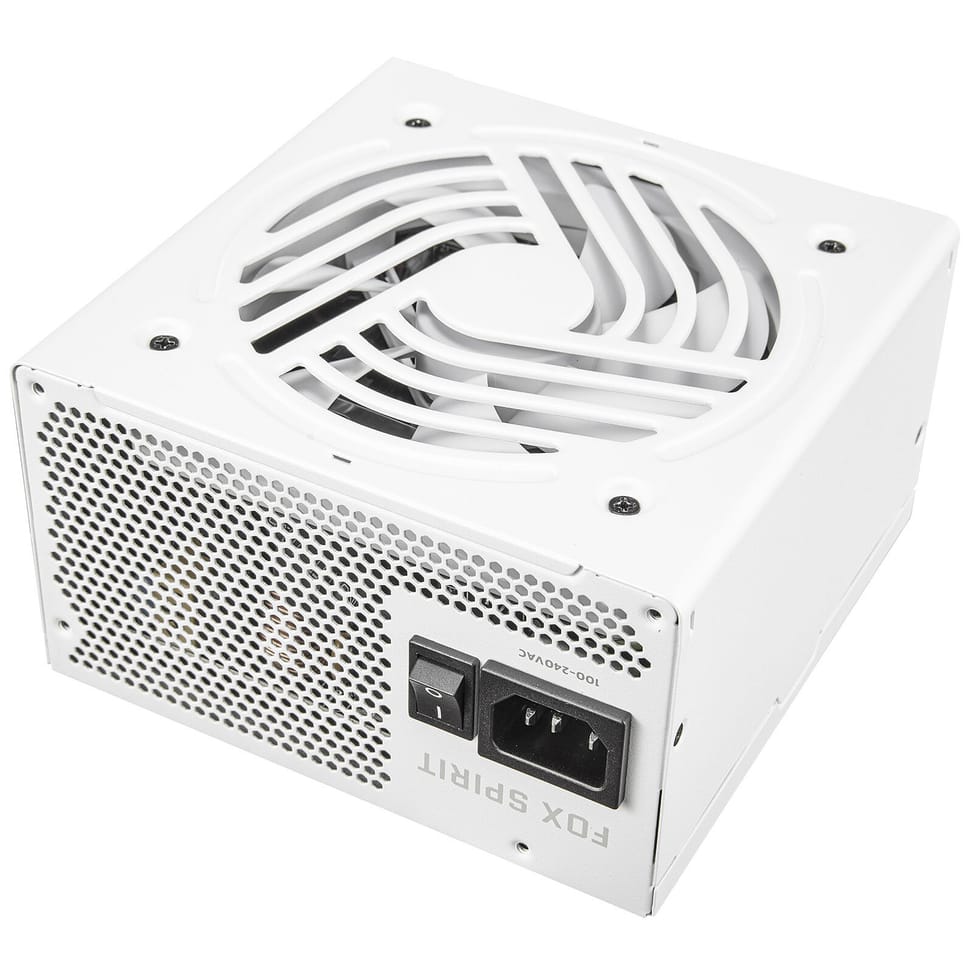 Alimentation PC Fox Spirit HG 850 White 80PLUS Gold — image 1