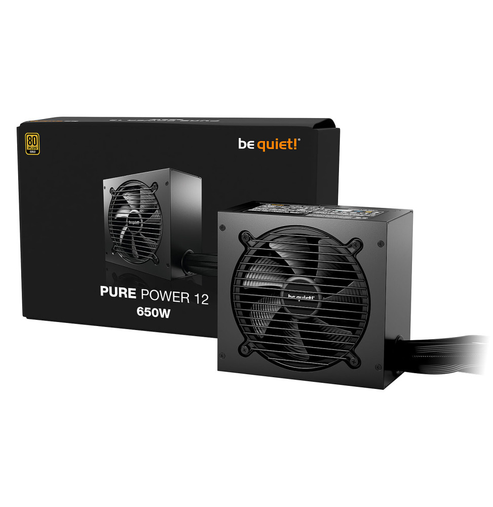 Alimentation PC be quiet! Pure Power 12 650W 80PLUS Gold