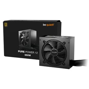 Alimentation PC be quiet! Pure Power 12 650W 80PLUS Gold