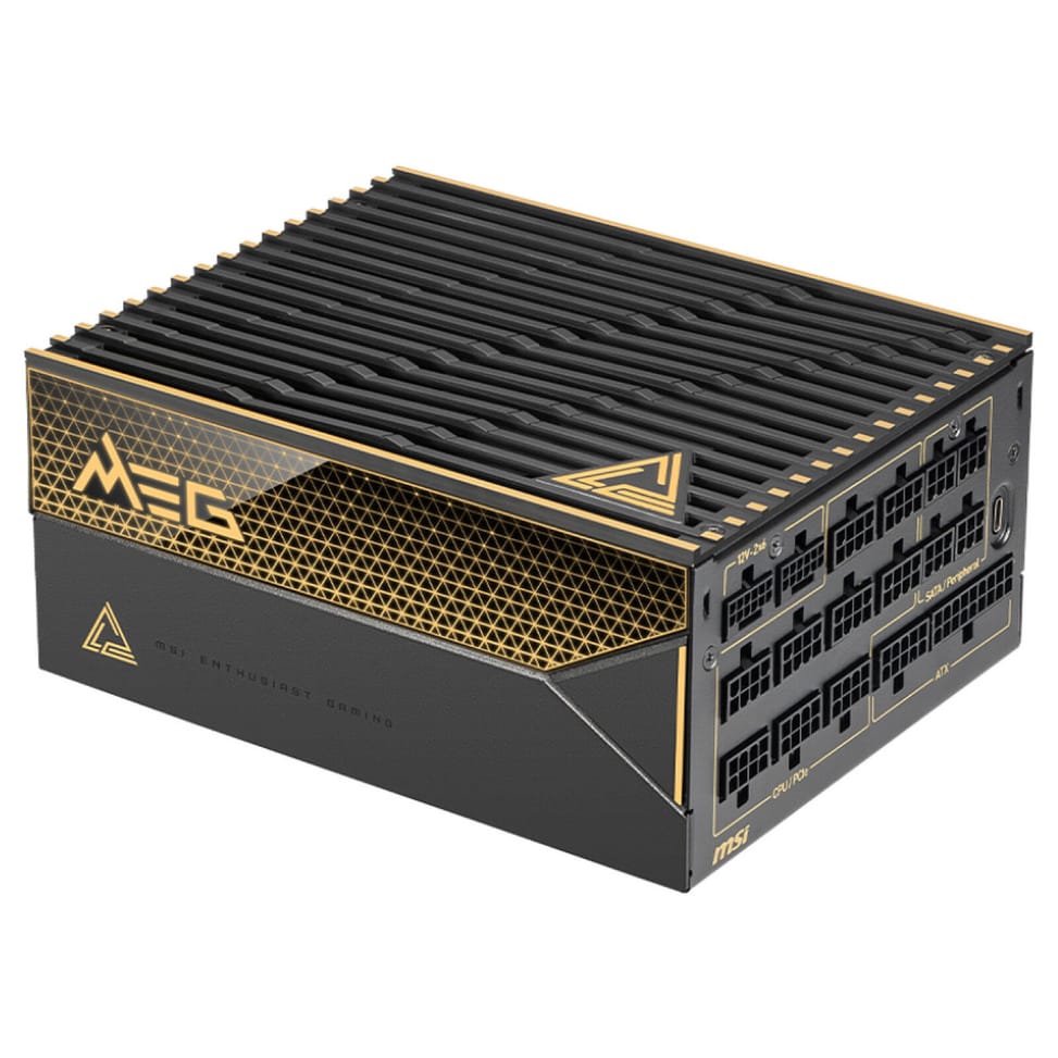 MSI MEG Ai1600T PCIE5 PC Power Supply — image 2