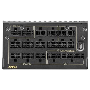 Alimentation PC MSI MEG Ai1600T PCIE5 — image 3