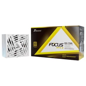 Alimentation PC Seasonic FOCUS GX-750 ATX 3 (2024) - Blanc