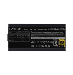 Alimentation PC Cooler Master MWE Gold 1250 Full Modular V2 ATX 3.0