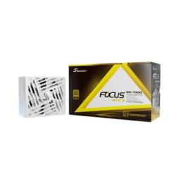 Alimentation PC Seasonic FOCUS GX-1000 ATX 3 (2024) - Blanc