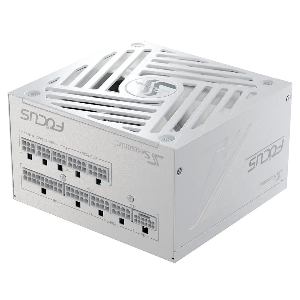 Alimentation PC Seasonic FOCUS GX-1000 ATX 3 (2024) - Blanc — image 2