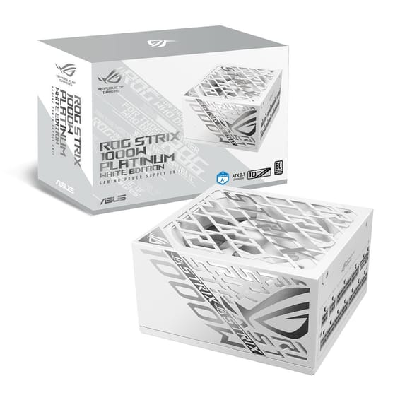 Alimentation PC ASUS ROG Strix 1000W Platinum White Edition