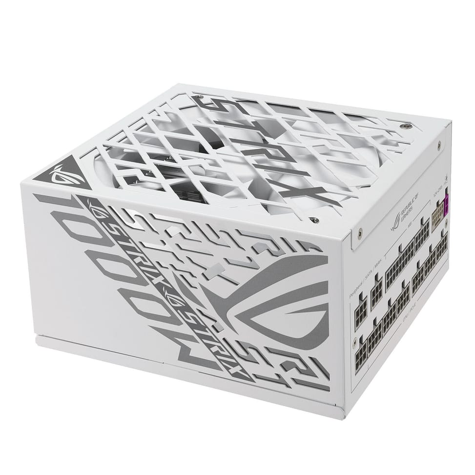Alimentation PC ASUS ROG Strix 1000W Platinum White Edition — image 4