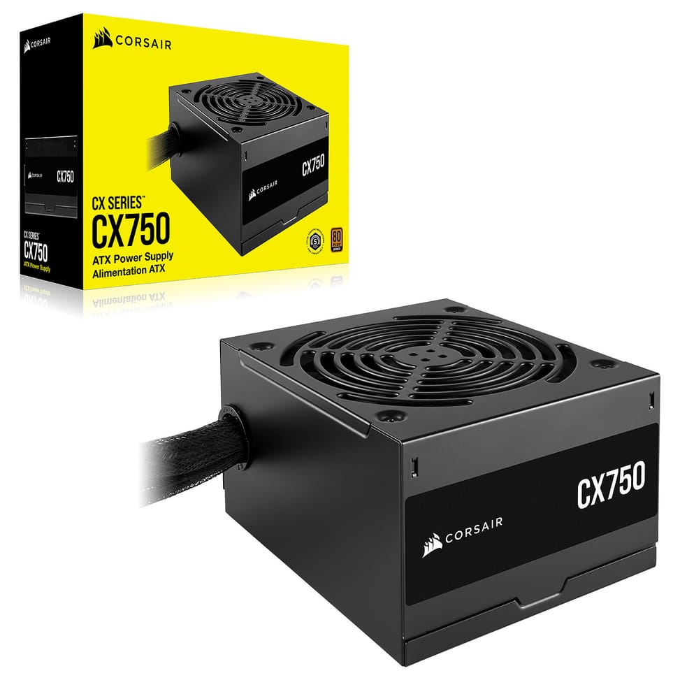 Alimentation PC Corsair CX750 80PLUS Bronze (2023) — image 1