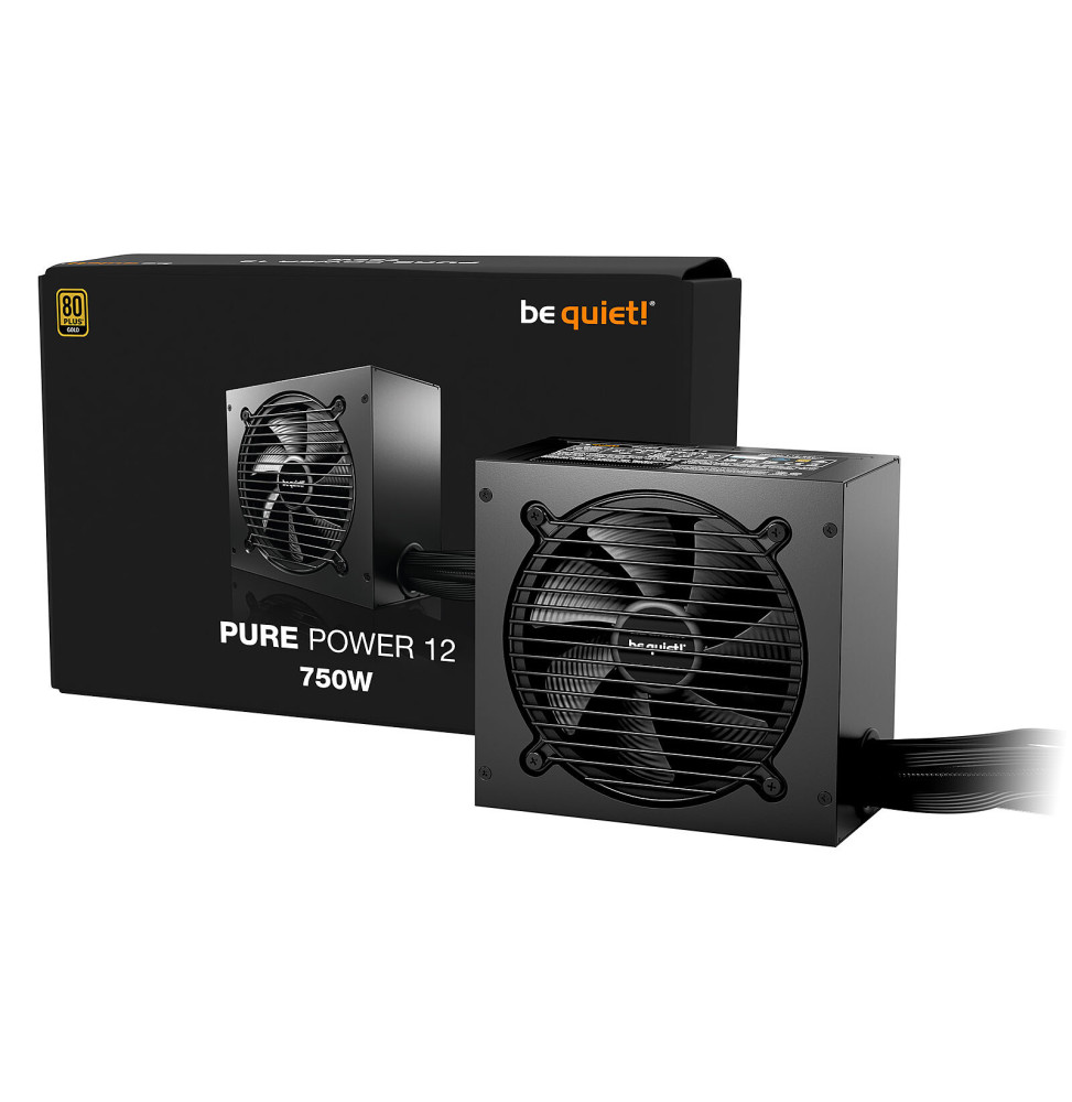 Alimentation PC be quiet! Pure Power 12 750W 80PLUS Gold