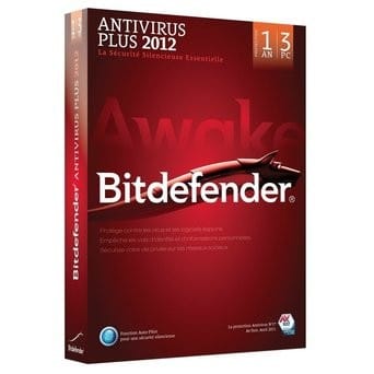 Bitdefender Antivirus Plus 2012 - 1 an / 3 postes - DVD SLIM