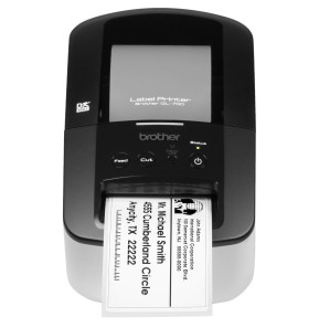 Brother DK-11201 - Ruban d'étiquettes auto-adhésives - 1 rouleau de 400  étiquettes (29 x 90 mm) - fond blanc écriture noire Pas Cher