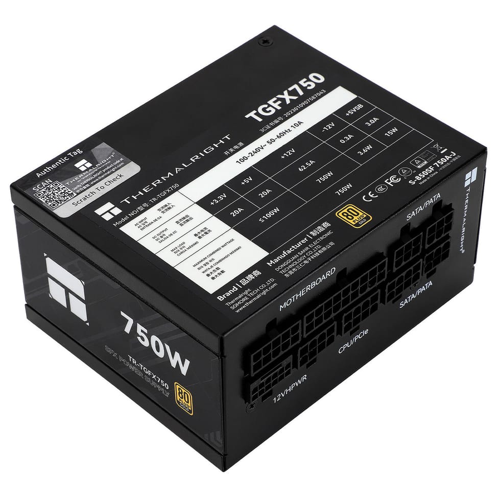 Alimentation PC Thermalright TGFX-750 — image 2