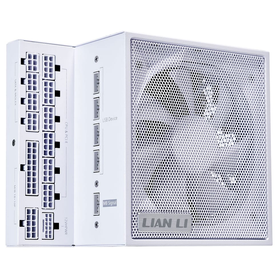 Alimentation PC Lian Li Edge 1000W 80PLUS Platinum - Blanc — image 2