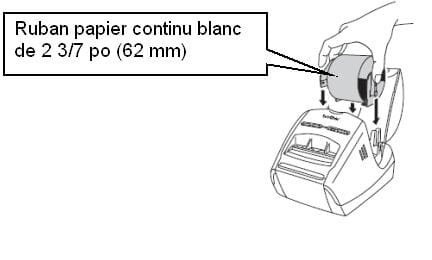 Imprimante d'étiquettes professionnelle Brother QL-700