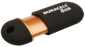 Clé USB Duracell Capless - Noir cuivre — image 2