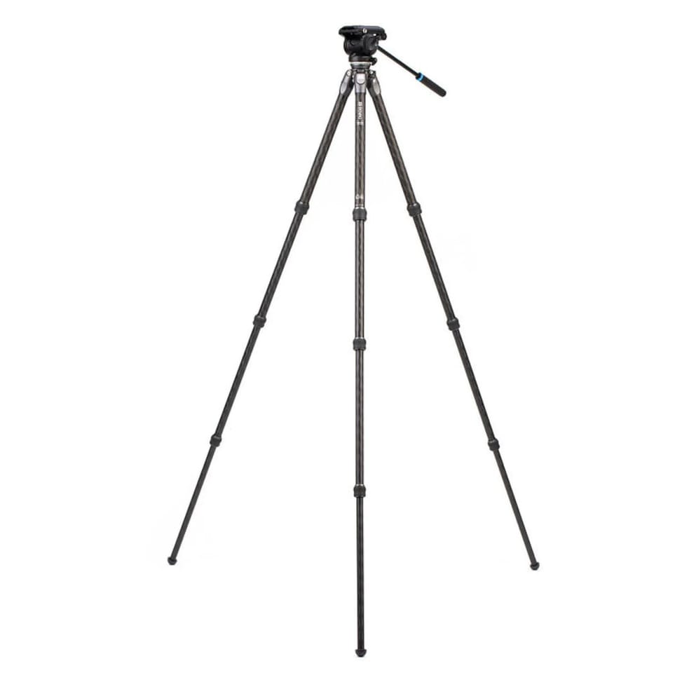 BENRO Trepied Vidéo Carbone Tortoise 24CLV+S4PRO - TTOR24CLVS4PRO — image 2