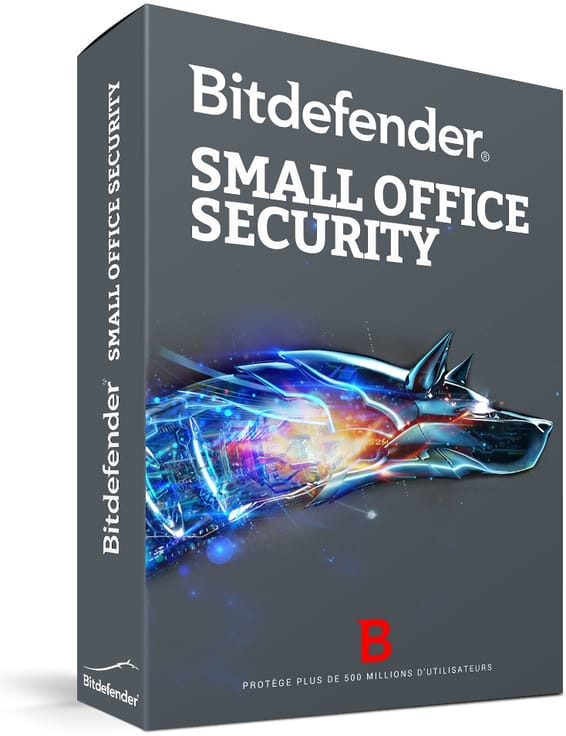 Bitdefender Small Office Security (console dans le Cloud) 1 an / 1 serveur + 10 postes