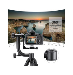 K&F Rotule pendulaire version standard 360 avec plaque de dégagement