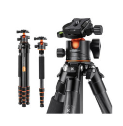 K&F Trépied professionnel carbone + Rotule BH-36L