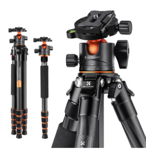 K&F Trépied professionnel carbone + Rotule BH-36L