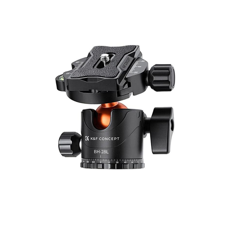 K&F Trépied aluminium + rotule 360 BH-28L — image 2