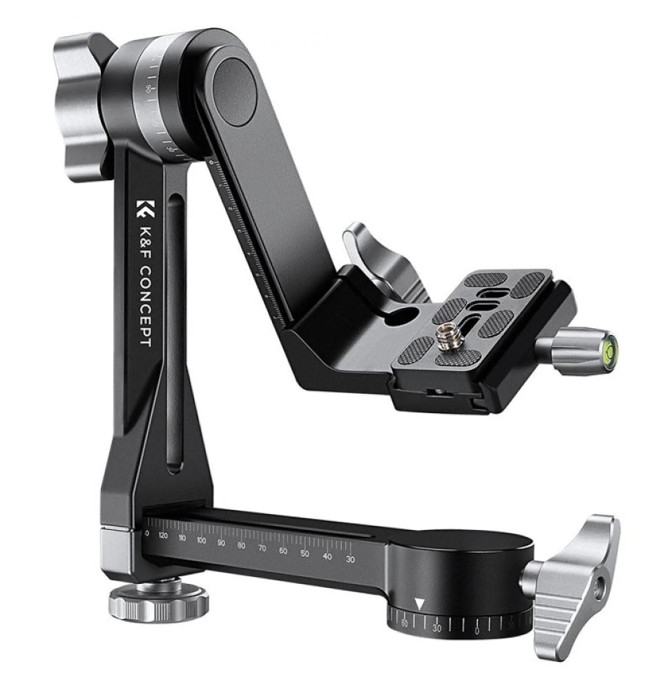 K&F Rotule pendulaire version allégée 360 avec plaque dégagement rapide