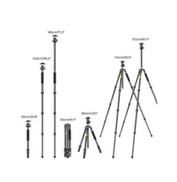 K&F Trepied carbone + rotule BH-30