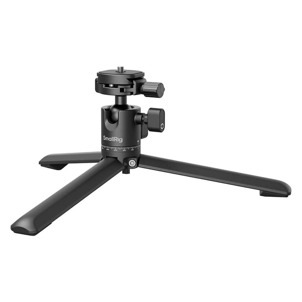 SMALLRIG 4630 Metal Tabletop Tripod with Arca-Swiss Quick Release Plate and Panoramic Ball Head — image 1