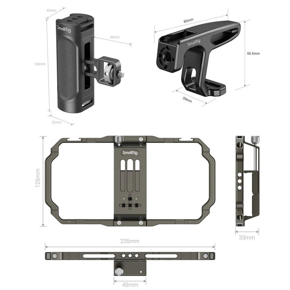 SmallRig 3155B Universal Mobile Phone Handheld Video Rig Kit — image 3