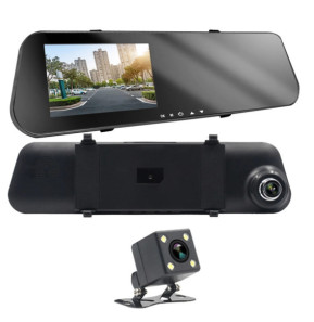 Avizar Dashcam Rétroviseur Écran Intégré Caméra...
