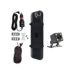 Avizar Dashcam Rétroviseur Écran Intégré Caméra Avant Caméra de Recul Full HD 1080p