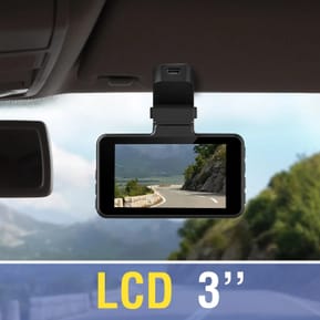 Avizar Dashcam avec Vidéo Ultra HD 1296p, Caméra Voiture avec Fonction Bluetooth — image 5