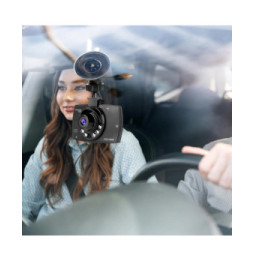 Avizar Caméra Embarquée Full HD 1080p Caméra Avant pour Voiture Discrète et Compacte