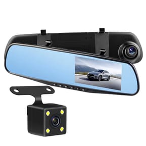 Avizar Dashcam Voiture Rétroviseur Miroir DVR-01 Capteur G Écran TFT 5 Noir — image 2