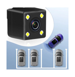 Avizar Dashcam Voiture Rétroviseur Miroir DVR-01 Capteur G Écran TFT 5 Noir